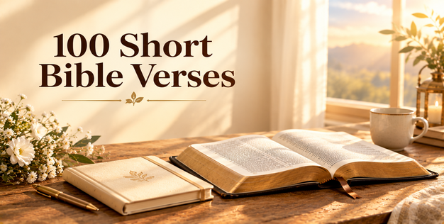 100 short Bible verses