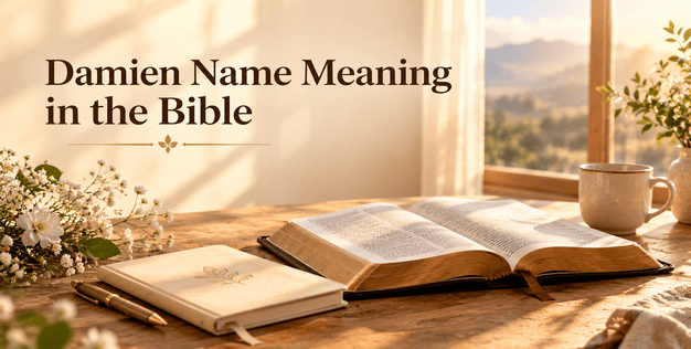 Damien name meaning in the Bible