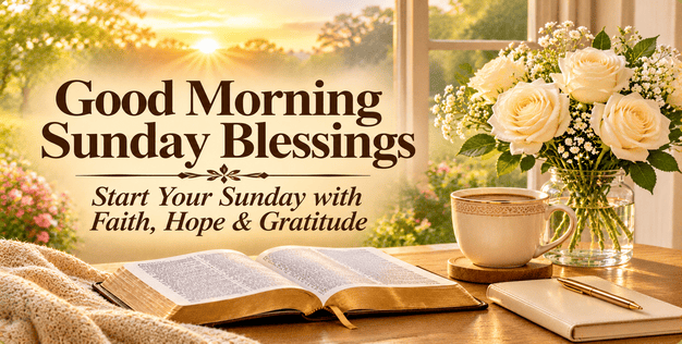 Good Morning Sunday Blessings