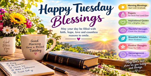 Happy Tuesday Blessings